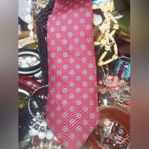 Envoy, traditional, conservative Dusty Maroon silk Neck Tie